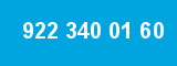 922 340 01 60